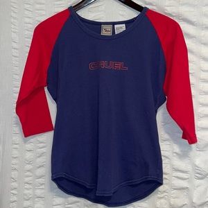 Cruel Girl Color Block Top